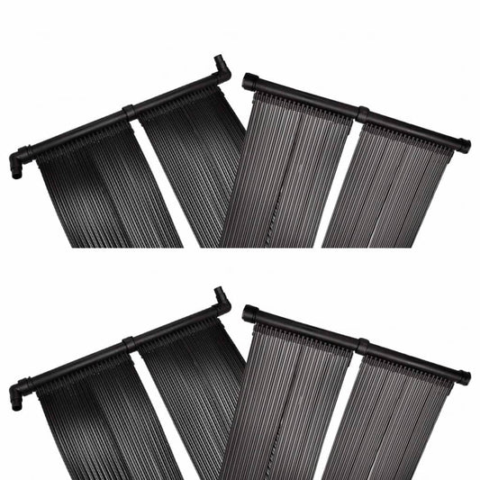 NNEVL Solar Pool Heater Panel 4 pcs 80x620 cm