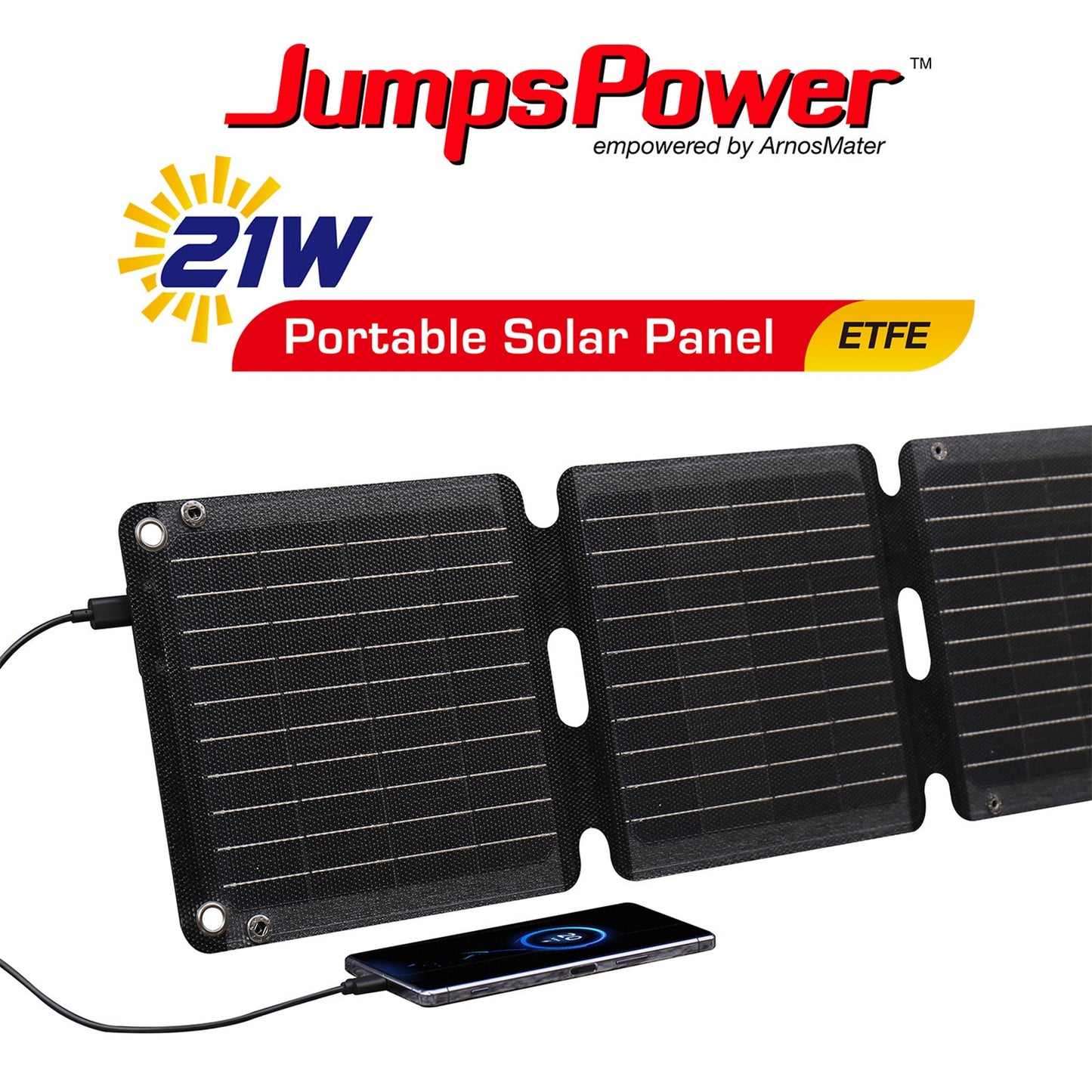 NNEDSZ 21W Solar Panel Portable Charger JumpsPower Power Generator Foldable